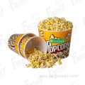 Lovely disposable paper popcorn cup